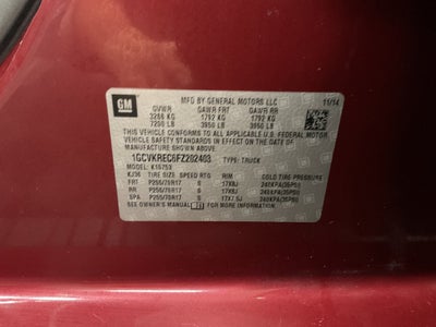 2015 Chevrolet Silverado 1500 LT
