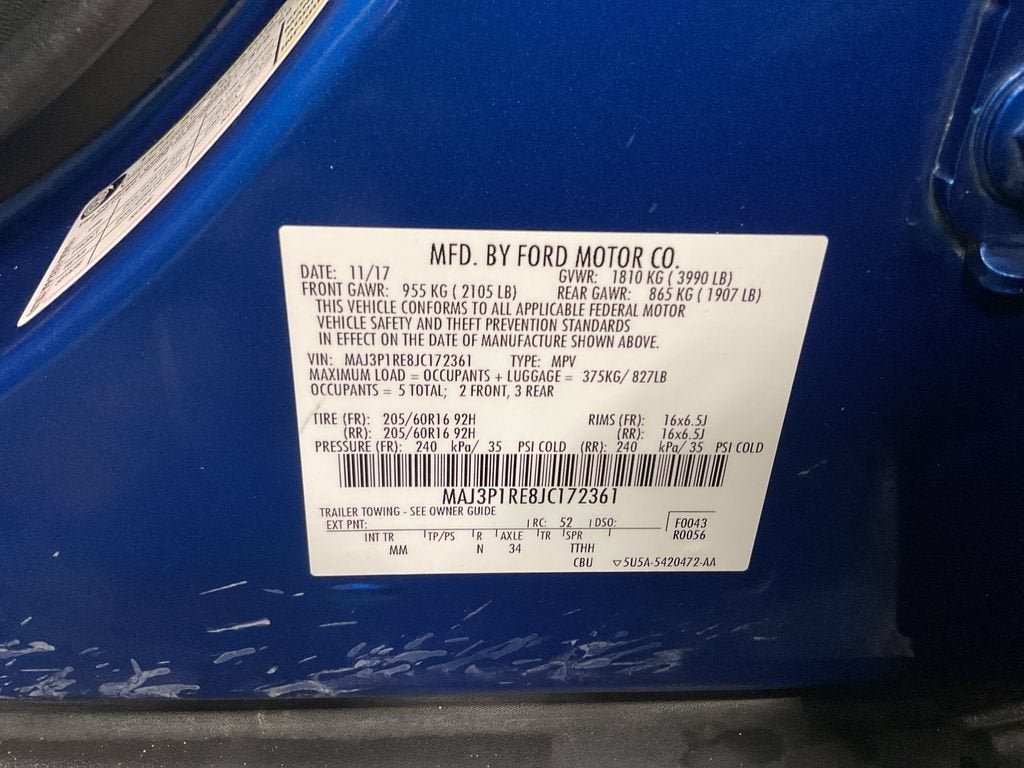 2018 Ford EcoSport S