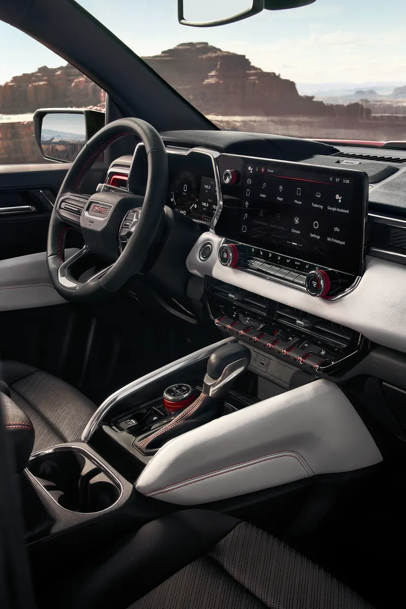 2026 GMC Canyon infotainment system at Lauterbach Buick-GMC in Newton IA