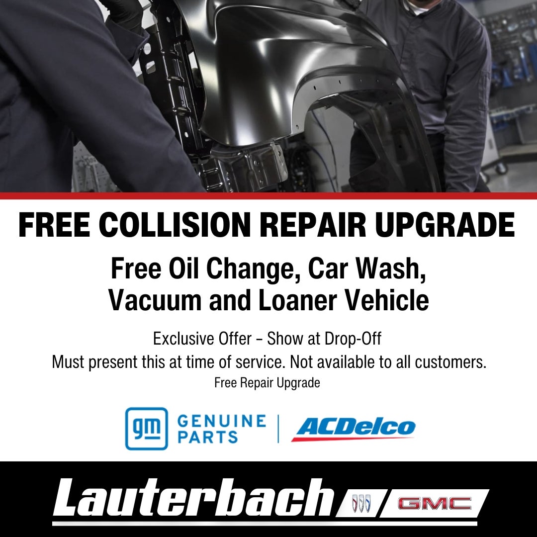 Free Collision Repair Upgrade
